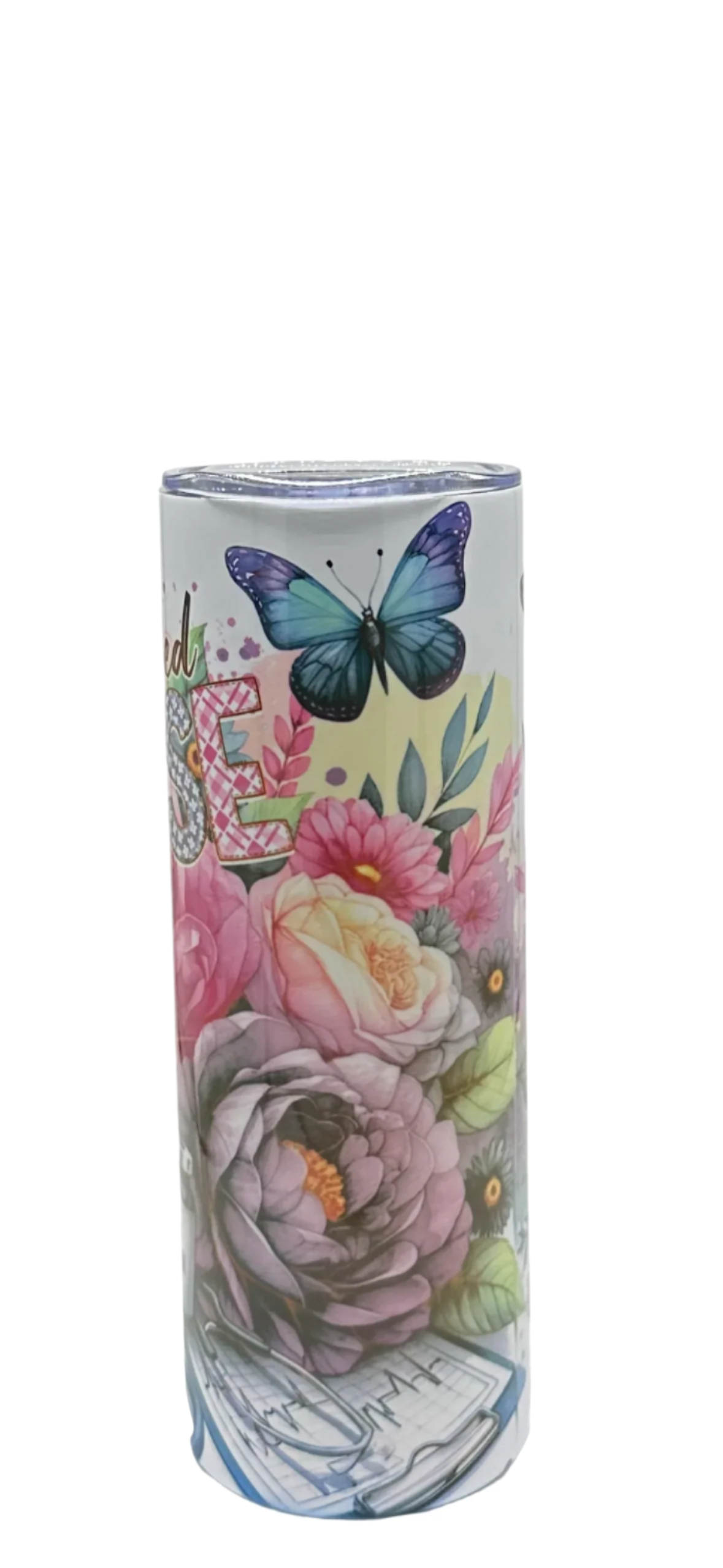 Butterfly Nurse Tumbler-20oz