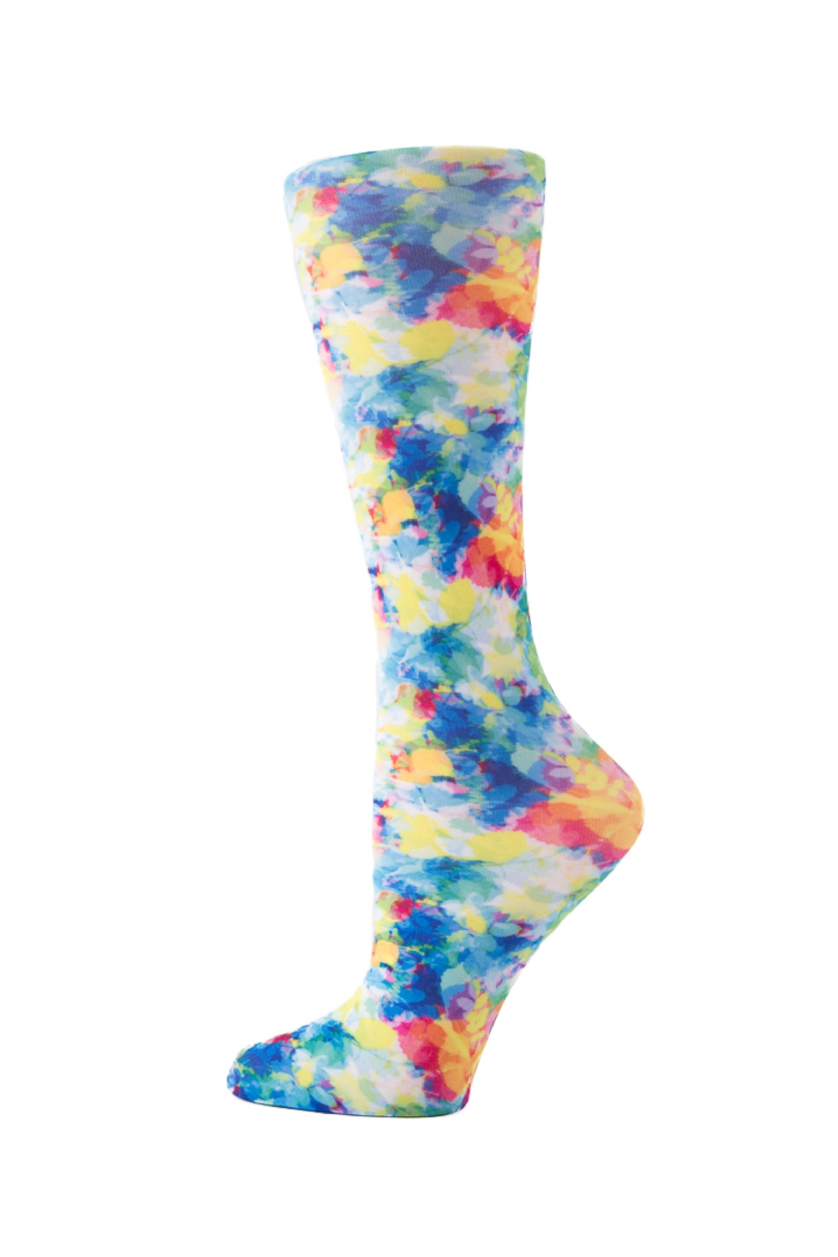 Bright Water Colors Compression Socks 10-18 mmHG